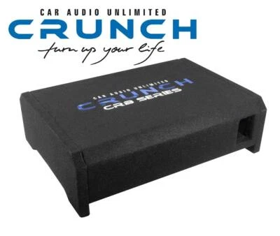 Crunch CRB-200 20 cm Downfire-Bassreflex-System Subwoofer 400 Watt Power - Bild 1 von 4