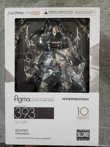 Figma Reaper 393 Overwatch Cover