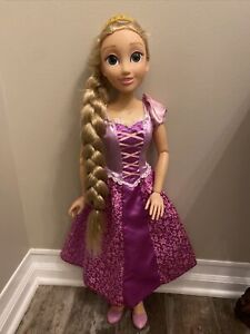 33” Fairytale friend doll Disney Princess RAPUNZEL My SIZE long hair Tangled