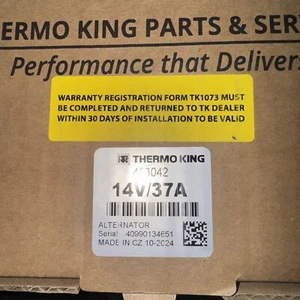 Thermo King Alternator 453042 14V/37A Oem Brand New - Picture 1 of 5