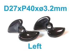 2 Stück D27 mmxP40, 2-Klingen RC Boot linker Propeller für 1/8" Welle (US-VERKÄUFER VERSAND) - Bild 1 von 1