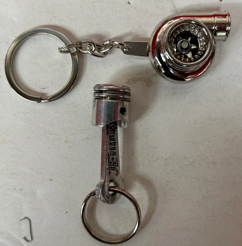 JE PISTON AND A TURBO CHARGER KEY CHAINS Cover