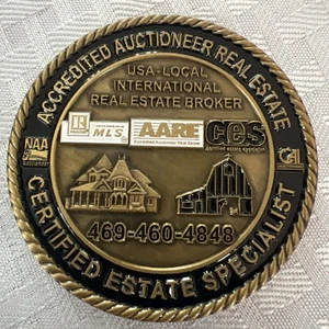 Myers Jackson America’s Auctioneer Accredited Auctioneer Real Estate Coin - Bild 1 von 24