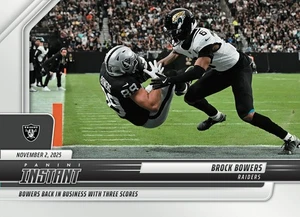 2025-26 Panini Instant NFL #201 Brock Bowers Las Vegas Raiders - Presale - Bild 1 von 2
