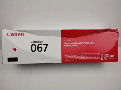 Canon Genuine 067 Magenta Toner Cartridge Compatible with LBP633Cdw, LBP632Cdw - Image 1 of 3