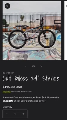 Cult BMX Stance Foto 1 de 4