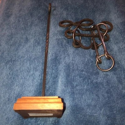 1987 TUCKER JONES IRON BRAIN TEASER GAME & STAND NY COLLECTORS SALE - Image 1 of 4