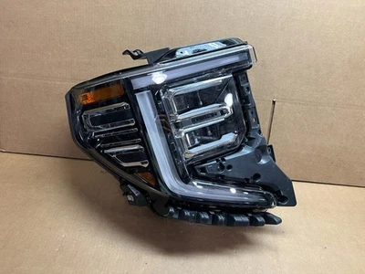 OEM 2023 2024 2025 GMC SIERRA 1500 FARO LED CROMO MOLDURA ACENTO DERECHO ¡BONITO! Foto 1 de 4