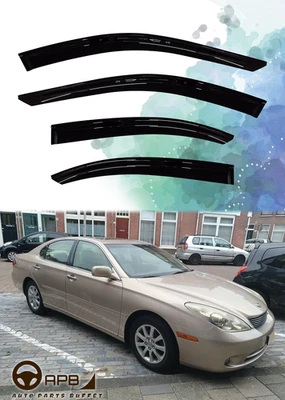 Para Lexus ES ES300 ES330 02-06 Deflector Ventana Viseras Protector Ventilación Protector Intemperie Foto 1 de 4