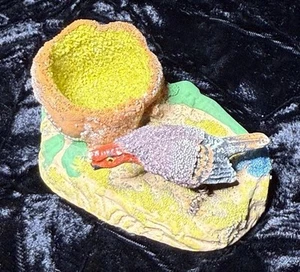 RARE Antique Hand Made Coraline Painted Paper Mache Candy Container Germany - Picture 1 of 11