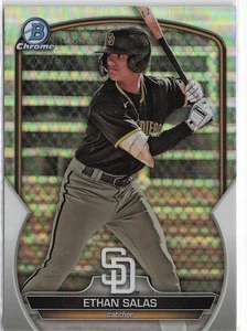 Refractor cromado Ethan Salas #BDC-1 2023 Bowman Draft - Imagen 1 de 2