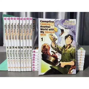 Campfire Cooking in Another World with My Absurd Skill Volume 1-15 Manga Inglese - Foto 1 di 19