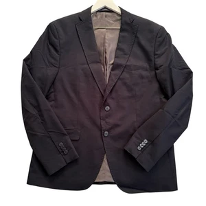ZARA MAN Two Button Front Blazer Size 46 Business Casual Professional - Picture 1 of 14
