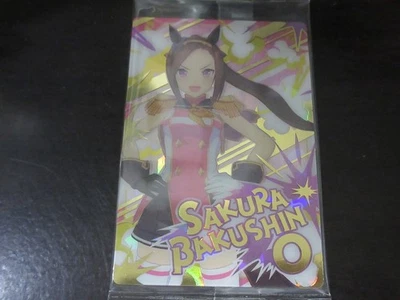 Uma Musume Wafer Card W3-08 Sakura Bakushin O Japanese - Image 1 of 2