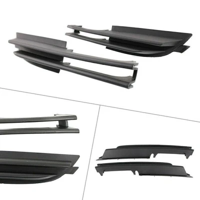 Juego de 2 rejillas de parachoques delanteras negras para BMW 325i 01-06 323i sedán 99-2000 Foto 1 de 4