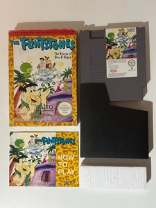 The Flintstones The Rescue Of Dino & Hoppy Nintendo NES Completo en Caja PAL UK - Imagen 1 de 11