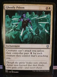 Ghostly Prison - Commander: Innistrad: Crimson Vow 087 - Casi nuevo - Casi nuevo - Imagen 1 de 1
