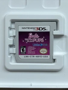 Barbie Groom and Glam Pups Nintendo 3DS Authentic USA Version NTSC IN REPO CASE - Picture 1 of 4