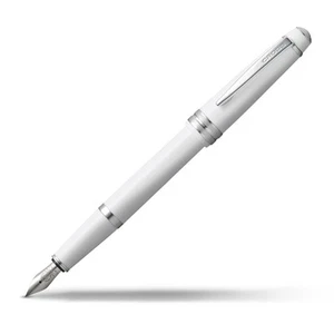 Cross Bailey Light Fountain Pen Polished White Lifetime Warranty Gift Boxed - Picture 1 of 7