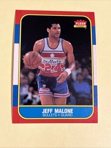 Fleer Jeff Malone 1986 #67 - Foto 1 di 4