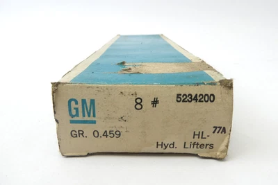 Lot Of 8 New OEM GM 5234200 Hydraulic Lifter HL-77 For GM Vehicles 1984-1996 - Image 1 of 4