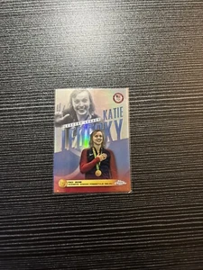 2024 Topps Chrome US Olympics Ledecky Legacy #KL-6 Katie Ledecky - Picture 1 of 2