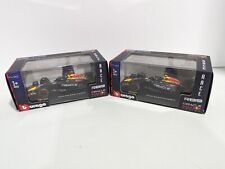 Burago F1 Oracle Red Bull Racing RB19 Max Verstappen & Sergio Perez 1/43 | Lot 2