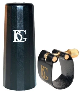BG Alto Sax Flex Ligature with cap - LFA Made in France - Picture 1 of 2