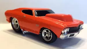 MUSCLE MACHINES 1969 CHEVY CHEVELLE SS 396 1/64 - 69 CHEVY - ORANGE - - Picture 1 of 4