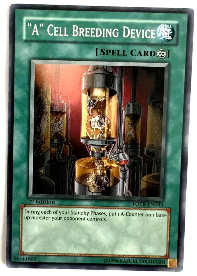 YuGiOh! - "A" Cell Breeding Device - FOTB-EN043 - 1st Edition - Common - Image 1 of 1