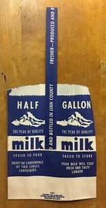 Vintage - Original & Unused 1950's Milk Bottle Carrier Bag - Old Store Stock  - Picture 1 of 1