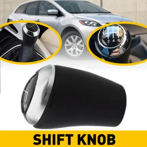 6 Speed Manual Gear Shift Knob Shifter Stick For Mazda 3 5 6 CX-7 MX-5 2003-2017 - Picture 1 of 10