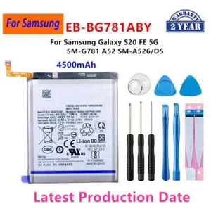 Original EB-BG781ABY Battery For Samsung Galaxy S20 FE 5G SM-G781 A52 SM-A526/DS - Picture 1 of 5