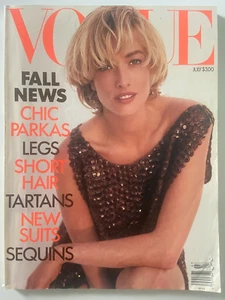 Vogue Magazine July 1989 Tatiana Patriz Tatjana ~ No Label ~ FAST SHIPPING - Picture 1 of 16