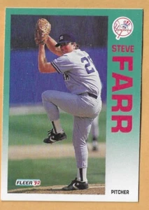 Steve Faar New York Yankees #224 - Fleer casi nuevo-como nuevo 1992 - Imagen 1 de 2