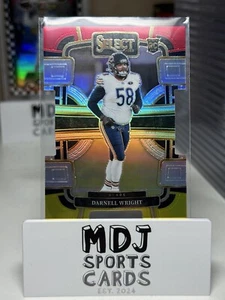 2023 Panini Select Football - TRI-COLOR PRIZM Die-Cut RC - Darnell Wright - Bild 1 von 2