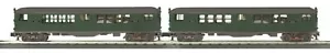 MTH 30-2447-3 Metropolitan (Green) 2 Car Lo-V Add On Dummy Subway Set MINT OB's - Picture 1 of 4