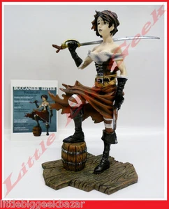 GUERRIERE Corsaire Statue Remi Bostal Pin Up Sexy War Girls Resine BD # NEUF # - Picture 1 of 6