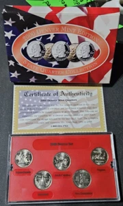 1999-2001 Denver Mint Edition State Quarter Collection New - Picture 1 of 9