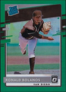 2020 Panini Donruss Optic Green Prizm #84 - Ronald Bolanos Rookie [2/5] - Picture 1 of 2
