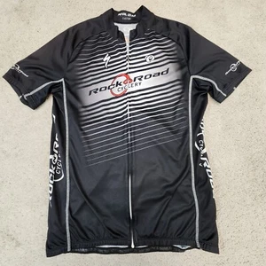 Pearl Izumi Cycling Jersey Specialized Custom Black Rock N Road Cyclery XXL - Picture 1 of 10