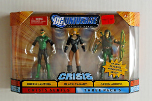DC UNIVERSE INFINITE HEROES CRISIS 3 PACK  GL  BLACK CANARY GA    2008 MIB