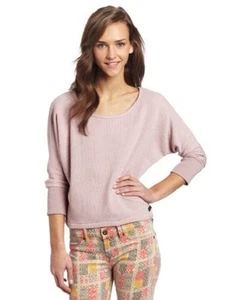 VOLCOM GIRLS GO GET HER FLEECE PULLOVER SWEATER SHIRT SMALL FITS MED TT24 - Picture 1 of 7