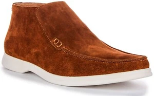 Zapatilla deportiva Justinreess England Mount 1 pieza Pull On Chukka para hombre oxidada EE. UU. 7-13 - Imagen 1 de 6