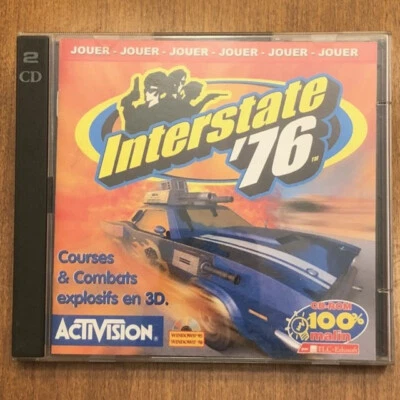 Interstate '76 PC CD-ROM 1997 Activision - Mannual included - French version - Image 1 of 4