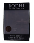 BODHI Italian Leather Kindle Book Jacket Cover for Kindle wifi/3G Brown, New