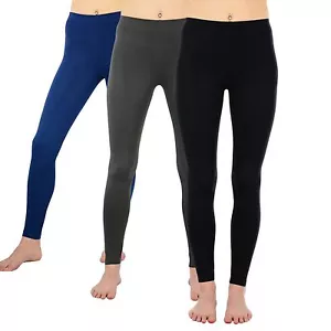 Mato & Hash Premium Damen Active Lightweight 95/5 Baumwolle/Elasthan Leggings - Bild 1 von 10