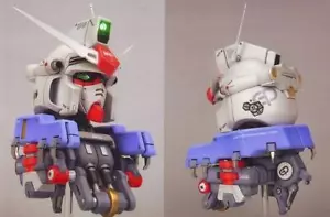 Super-G GSM 1/35 RX-78 GP01 Zephyranthes Bust Head Resin Full Garage Kit w/ LED - Picture 1 of 4