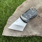 5" NYC 52100 LAGER STAHL CAMPING BUSHCRAFT EDC MINI TANTO SPORTMESSER 23/48A