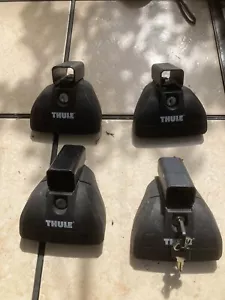 Thule 460 foot packs and Thule fit kit 3101 ,Locks are optional - Picture 1 of 5